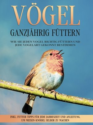 cover image of Vögel ganzjährig füttern